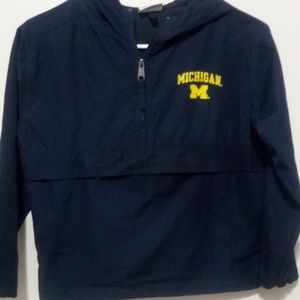 Boys blue champion Michigan jacket size small